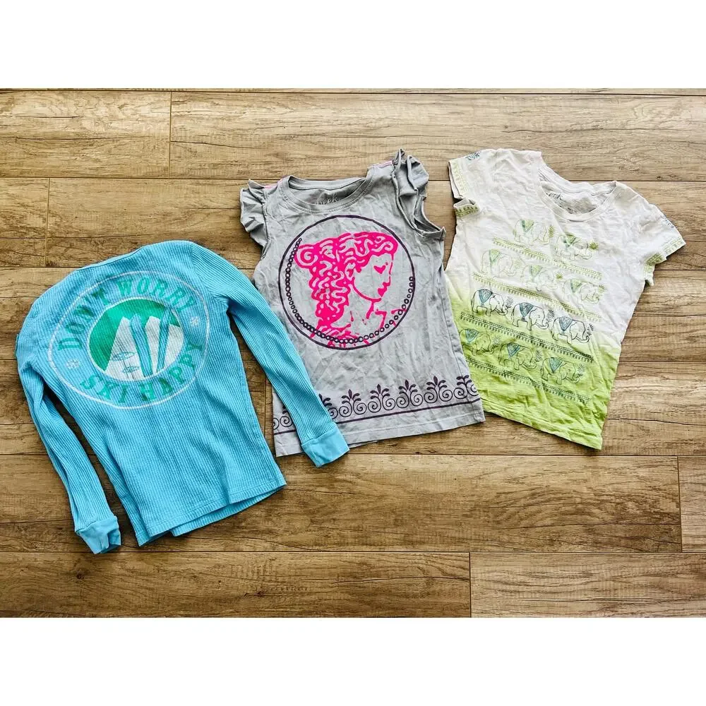 Peek Girls Clothing Lot Size 8 10 Dresses T-Shirt Aren’t You Curious‎ L XL